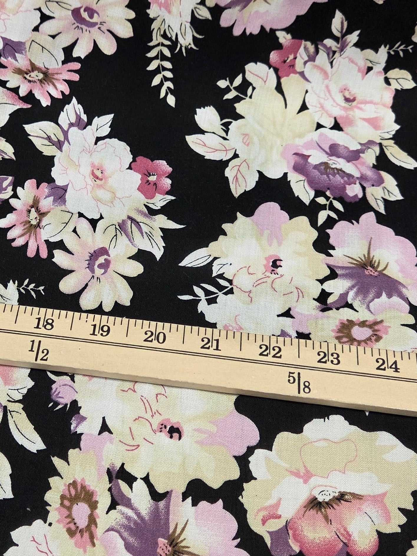 sophia rose floral fabric by the yard. fashion fabric by the yard