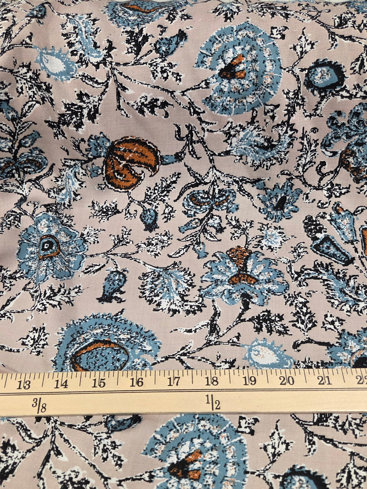 rayon challis fabric paisley woven by the yard