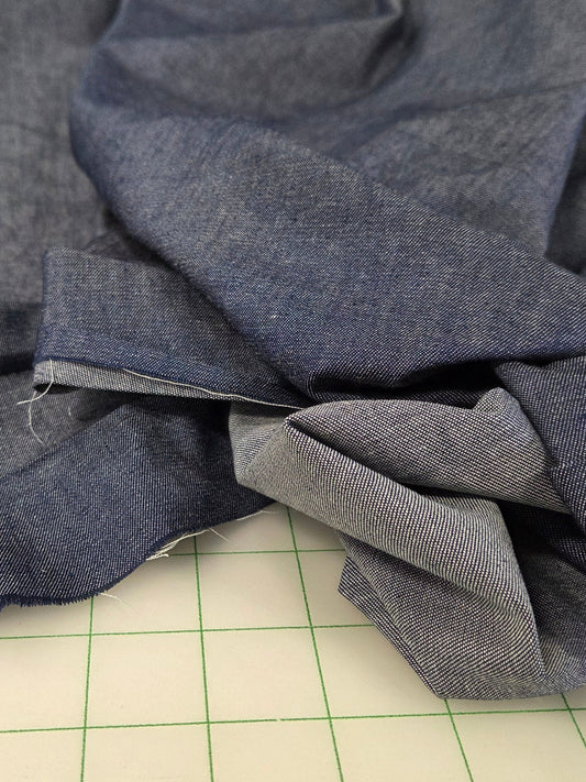 chambray tencel woven by the yard