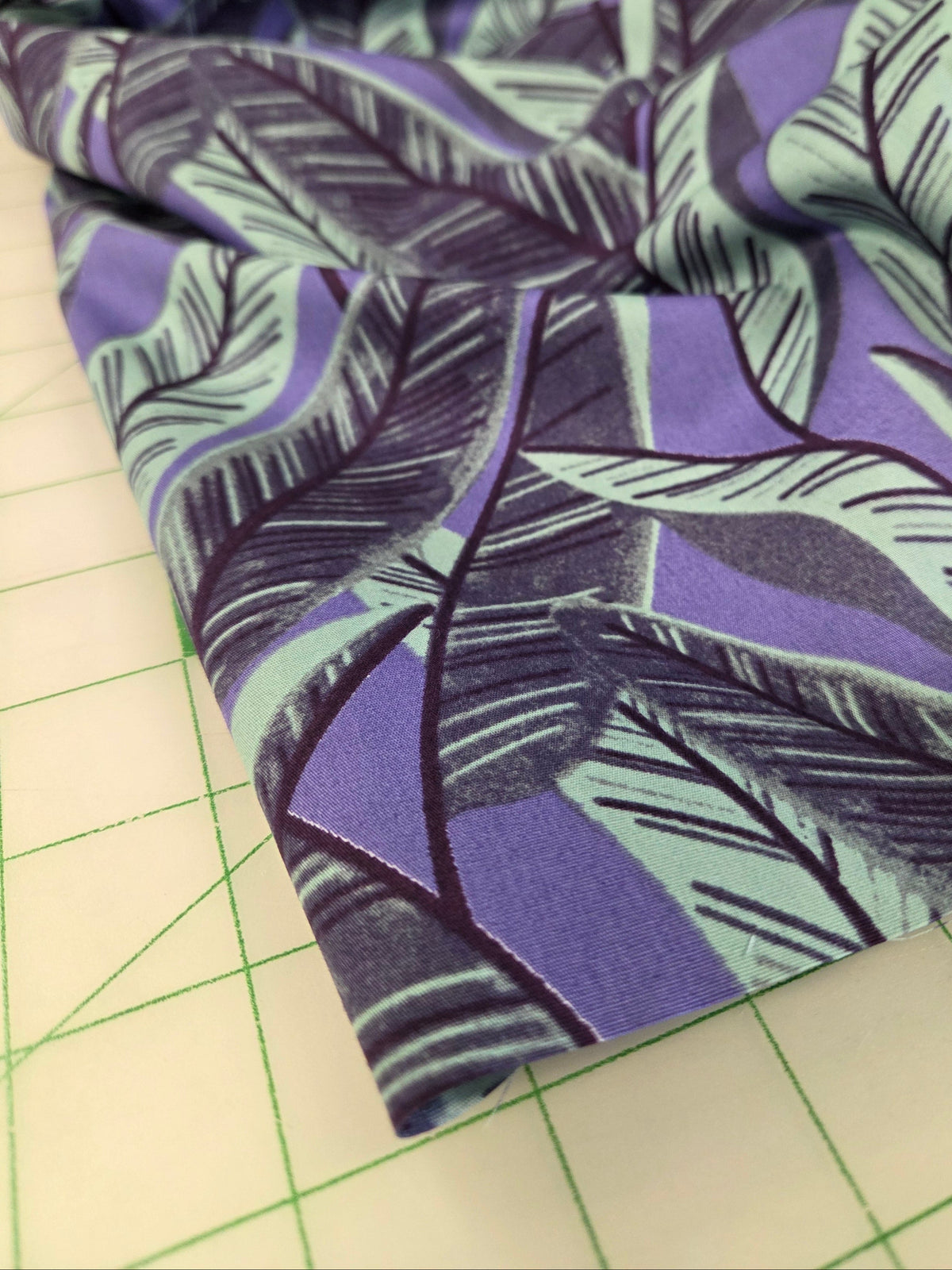 sevenberry vintage palm woven broadcloth sheeting woven