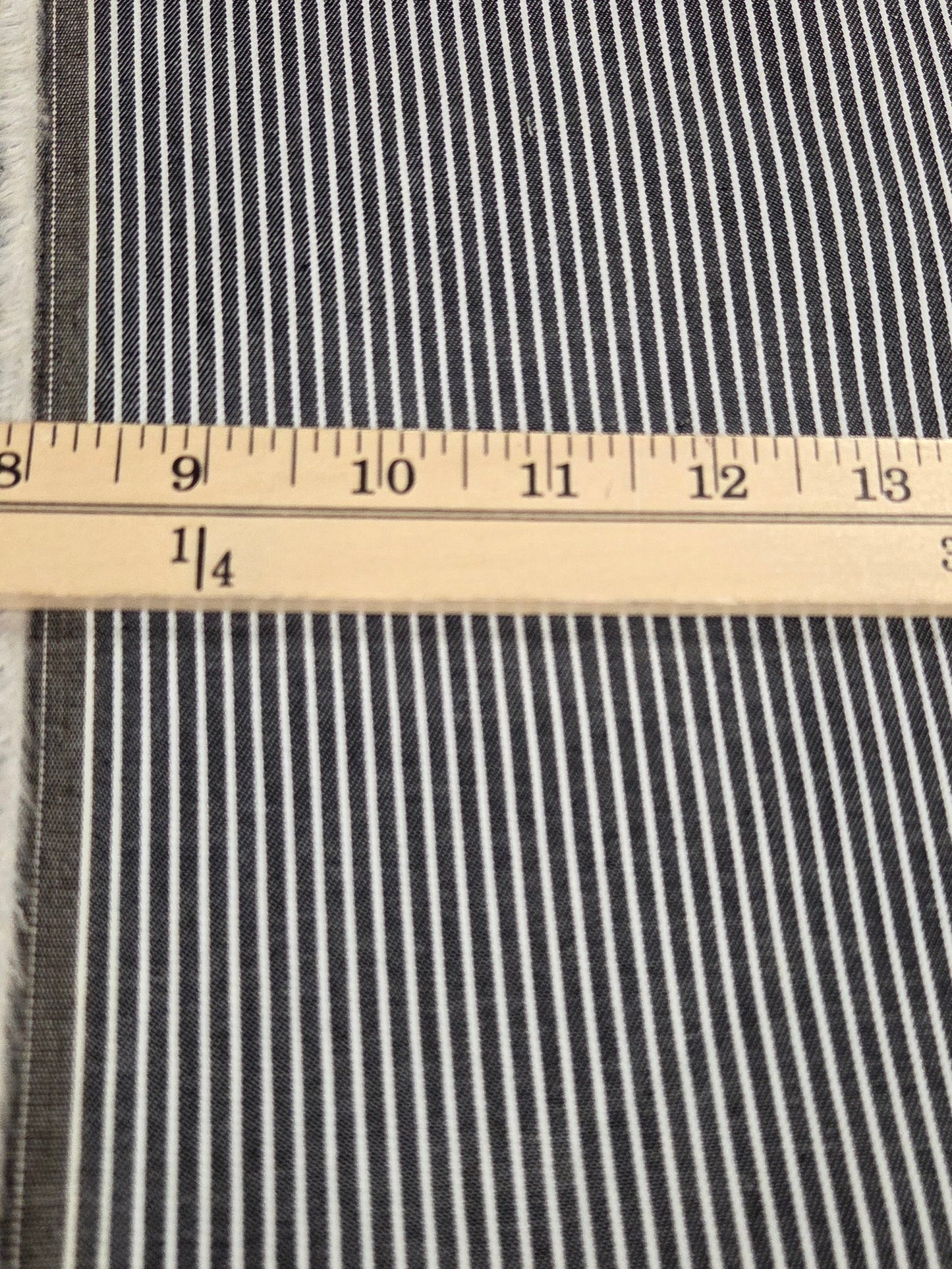 twill denim stripe woven