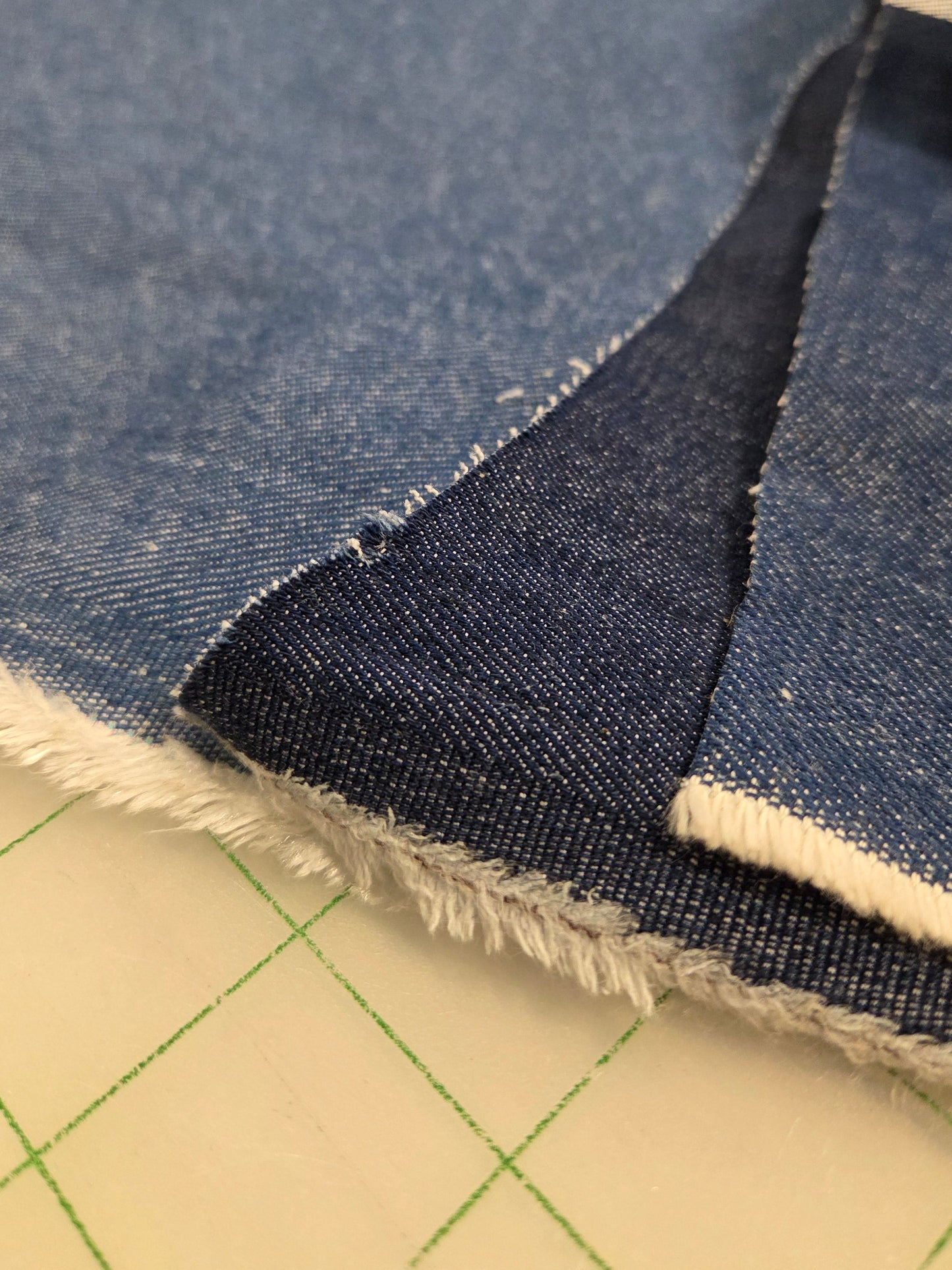 Cone Mills Denim Light Indigo Stretch Woven 10oz #3- by the yard