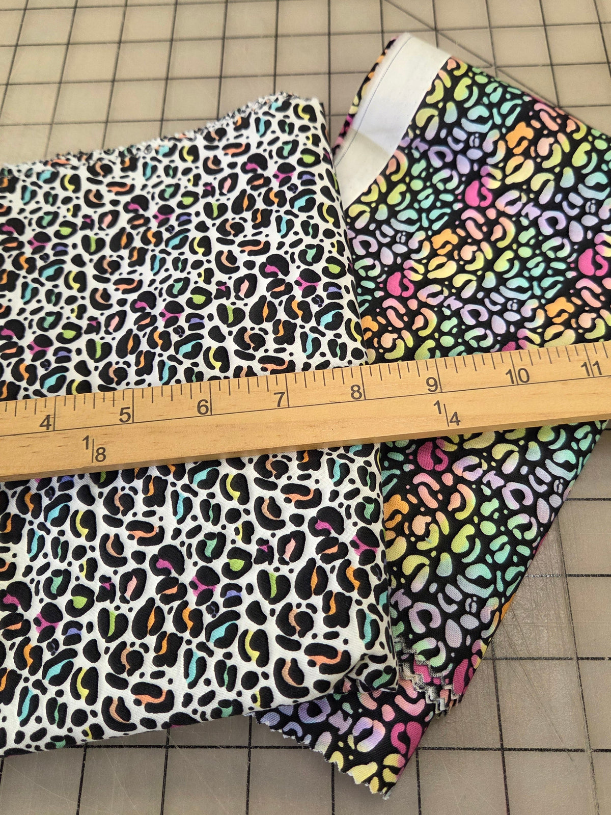 Online Quilting Cotton Bundle: 2 yards of Dear Stella Animal Print Multi-Color Cotton Woven-2 Looks as pictured