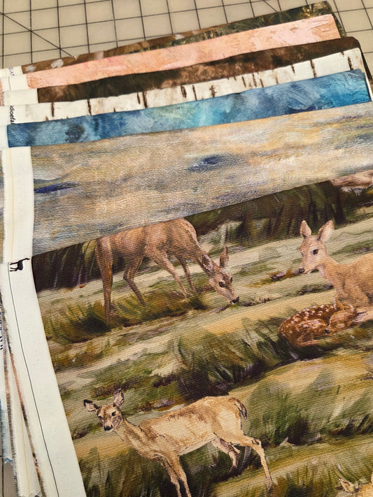 Online Quilting Bundle: 8 yards of  Dawn's Early Light  by Shirl Ireland Artist by Studio E Cotton Wovens- As pictured ( 8 looks)