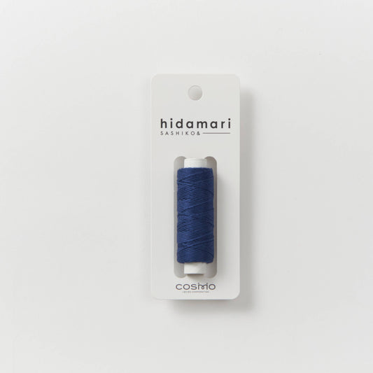 Sashiko and Visible Mending: COSMO Hidamari Sashiko Cotton Thread: Blue (5)