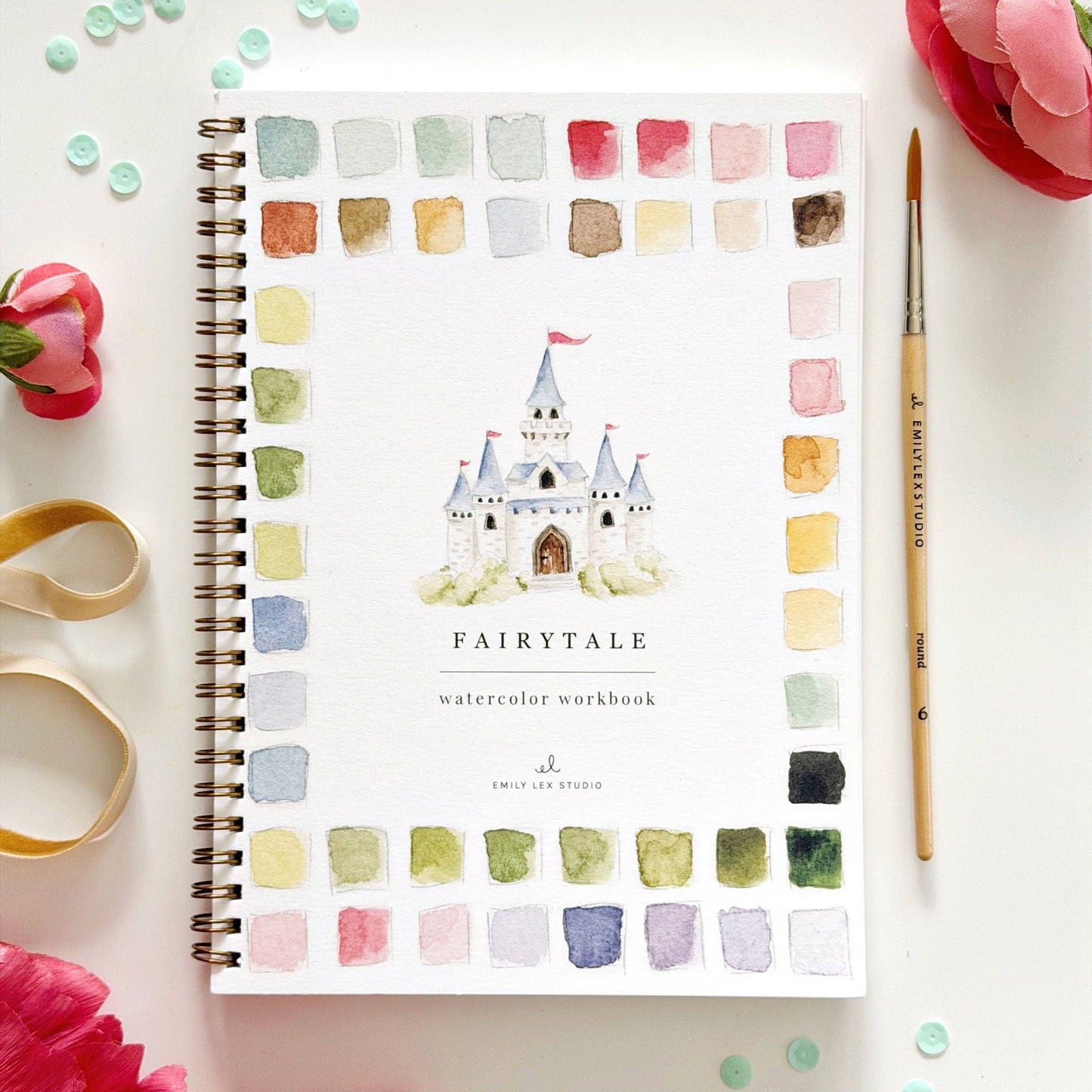 Emily Lex Studio:Fairytale watercolor workbook