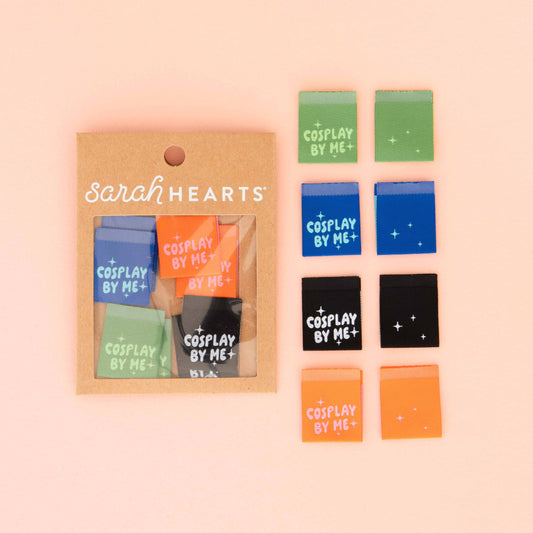 Notions: Sarah Hearts Cosplay Multipack Labels - Sewing Woven Quilt and Garment Labels-1 Pack