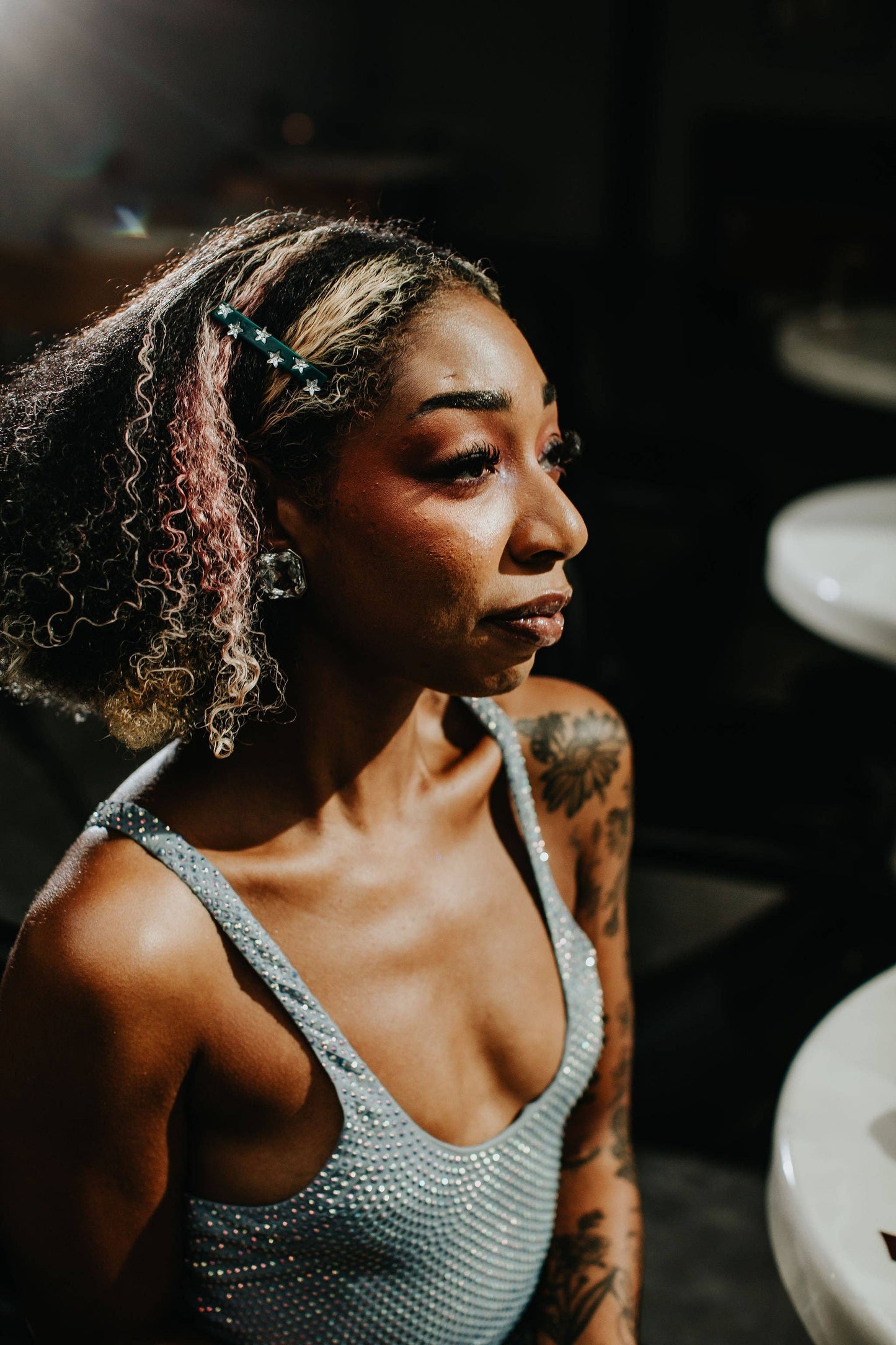 Hair Accessories: Stardust Clips: Black