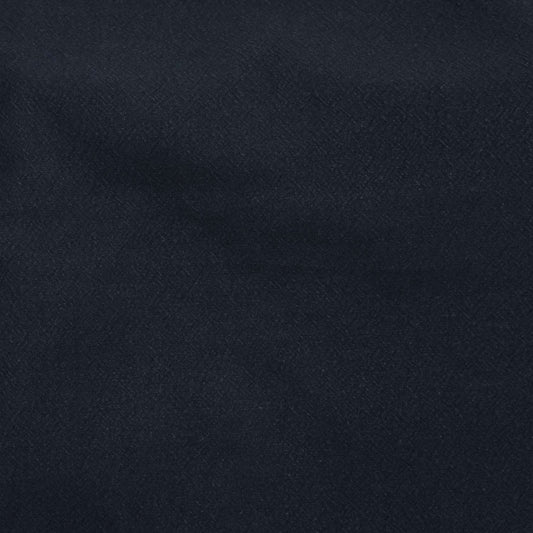 Solid dark blue color swatch. navy organic cotton. LA Finch Fabrics