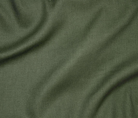 Palma Rayon Linen Olive 5.5oz Woven- by the yard