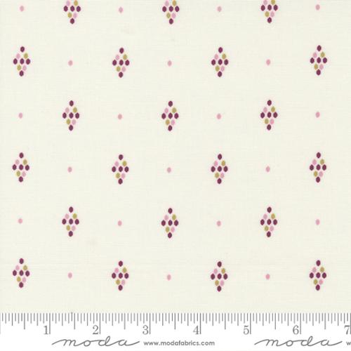 Moda Fabrics: Wild Meadow Porcelain Quilting Cotton Woven- by the half yard