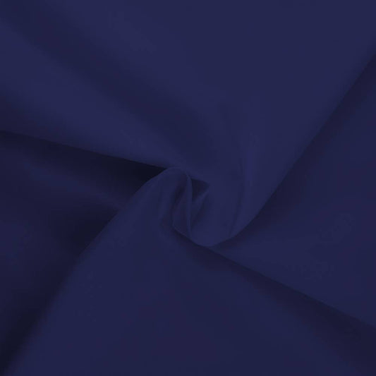 Camelot  Fabrics : Lightweight Broadcloth Poly Cotton Navy Woven- by the half yard