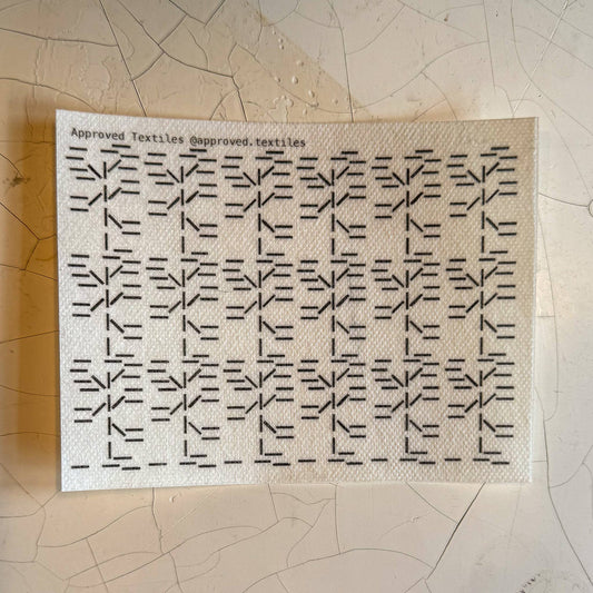 Sashiko and Visible Mending: Desert Flora Mending + Embellishment Transfer( 4looks)- 1 pack