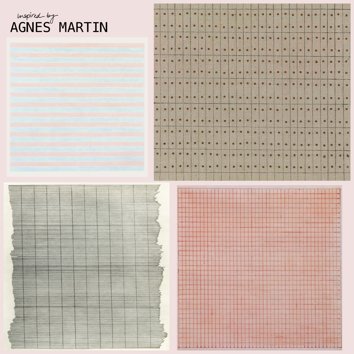 Sashiko and Mending Supplies: Agnes Martin Mending + Embellishment Wash Away Transfer( 4 looks) 1 pack