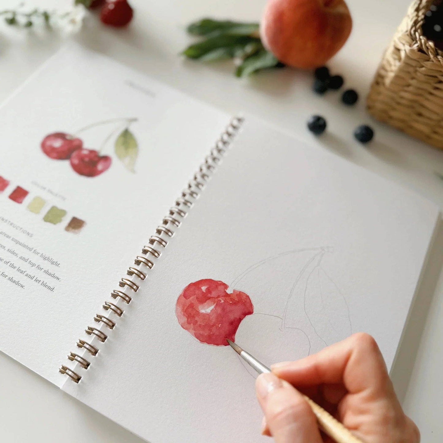 Emily Lex Studio: Fruit watercolor workbook
