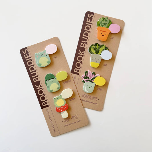 Stationary: House Plants Book Buddies - 1 pack