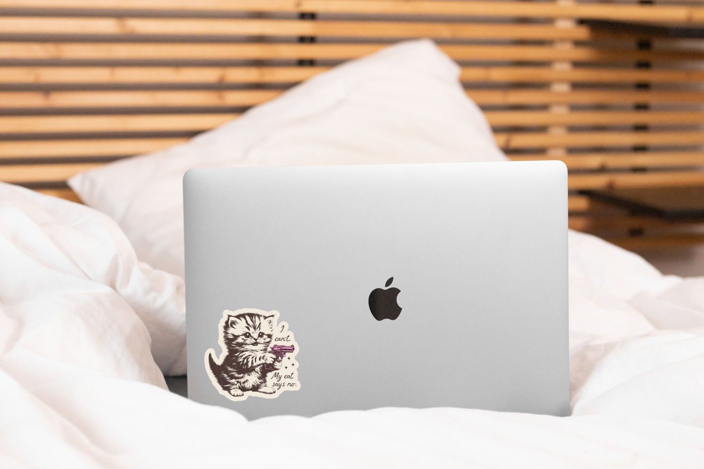 Sticker and Stationary: I Can't. My Cat Says No- Sticker