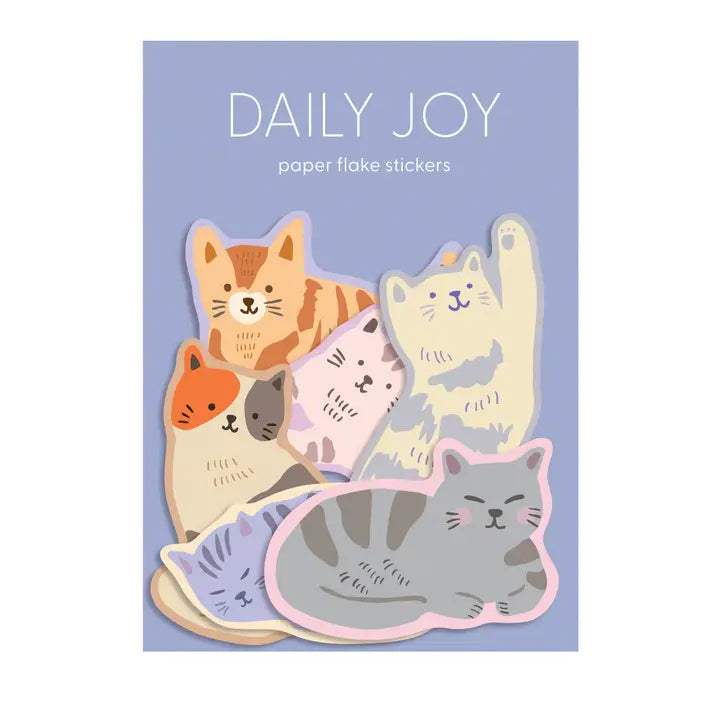 Stationary: Cats Stickers- 1 pack