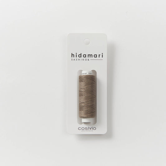 Sashiko and Visible Mending Supplies: COSMO Hidamari Sashiko Cotton Thread Brown (13)