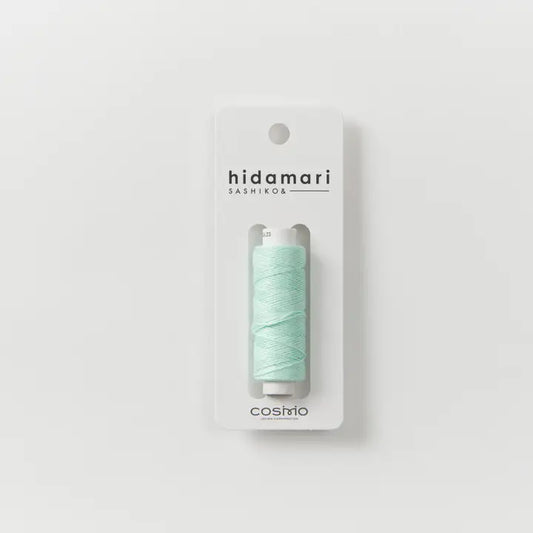 Sashiko and Visible Mending: Green Mint Hidamari Sashiko Thread  23 Lecien- Thread