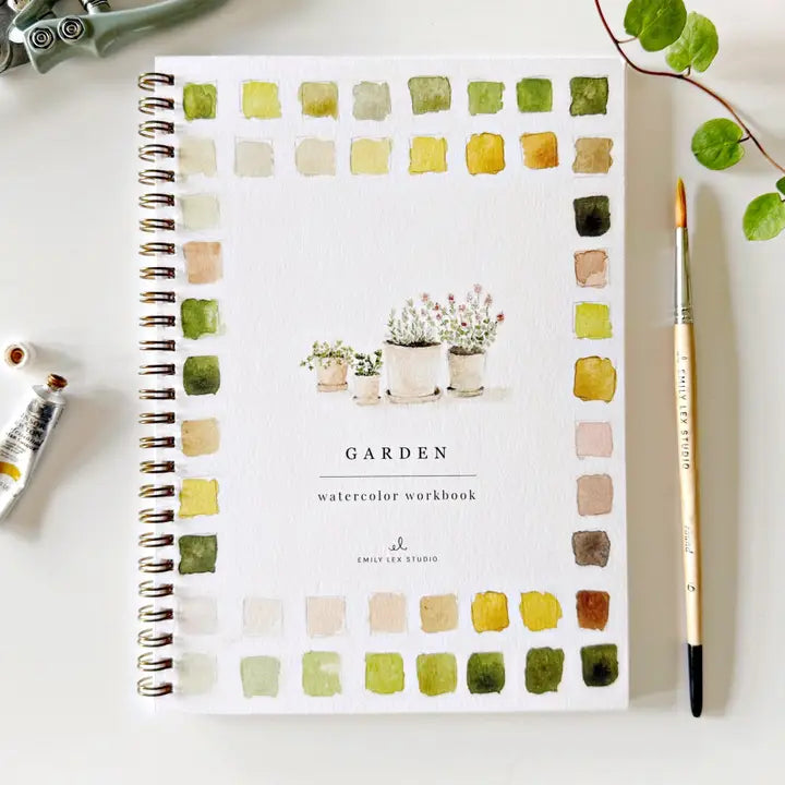 Emily Lex Studio: Garden Watercolor Book