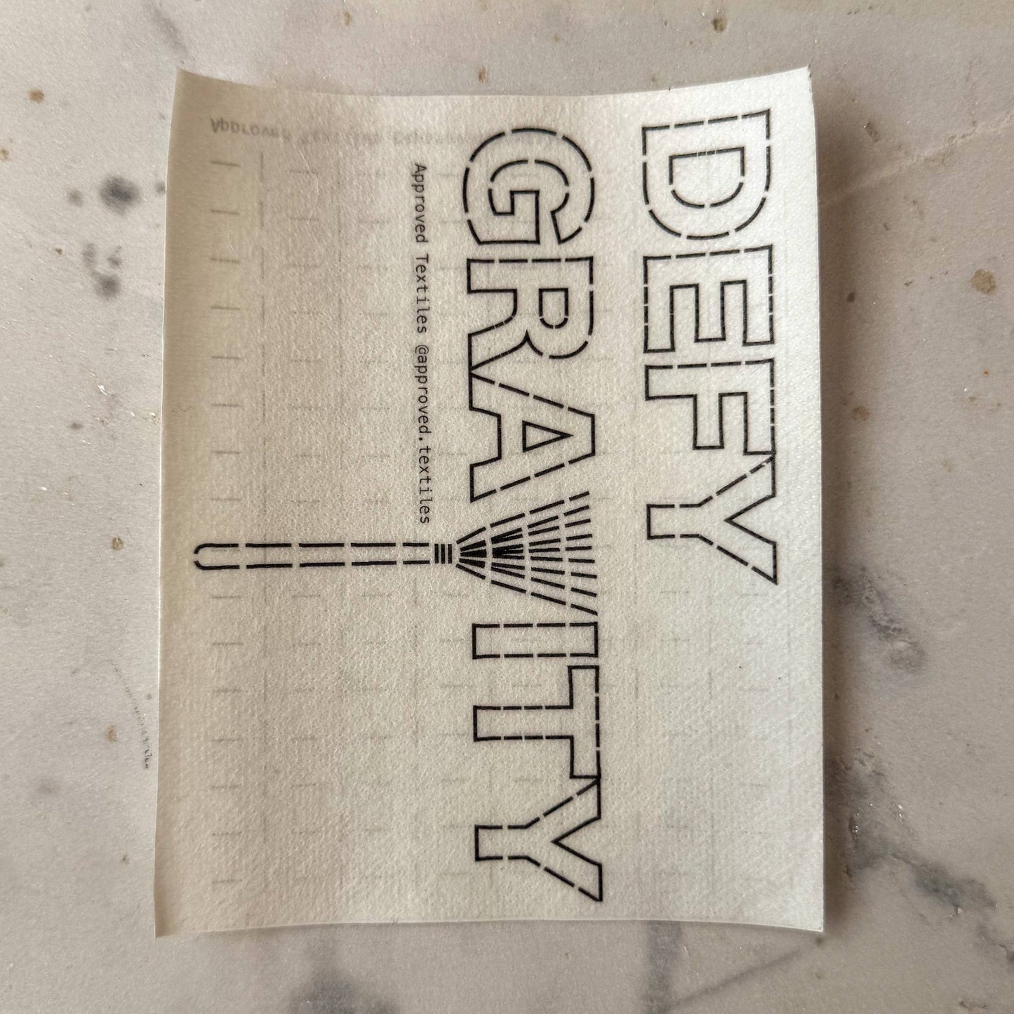 Sashiko and Mending Supplies: Wicked Mending + Embellishment Wash Away Transfers ( 4 looks) -1 pack