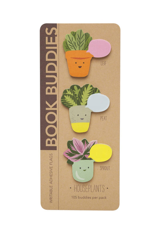 Stationary: House Plants Book Buddies - 1 pack