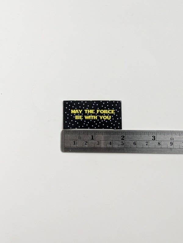 Notions: May the Force Be With You | Woven Luxe Labels