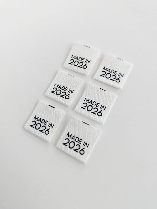 Notions: Made in 2026 | Cotton Luxe Garment and Quilting Labels
