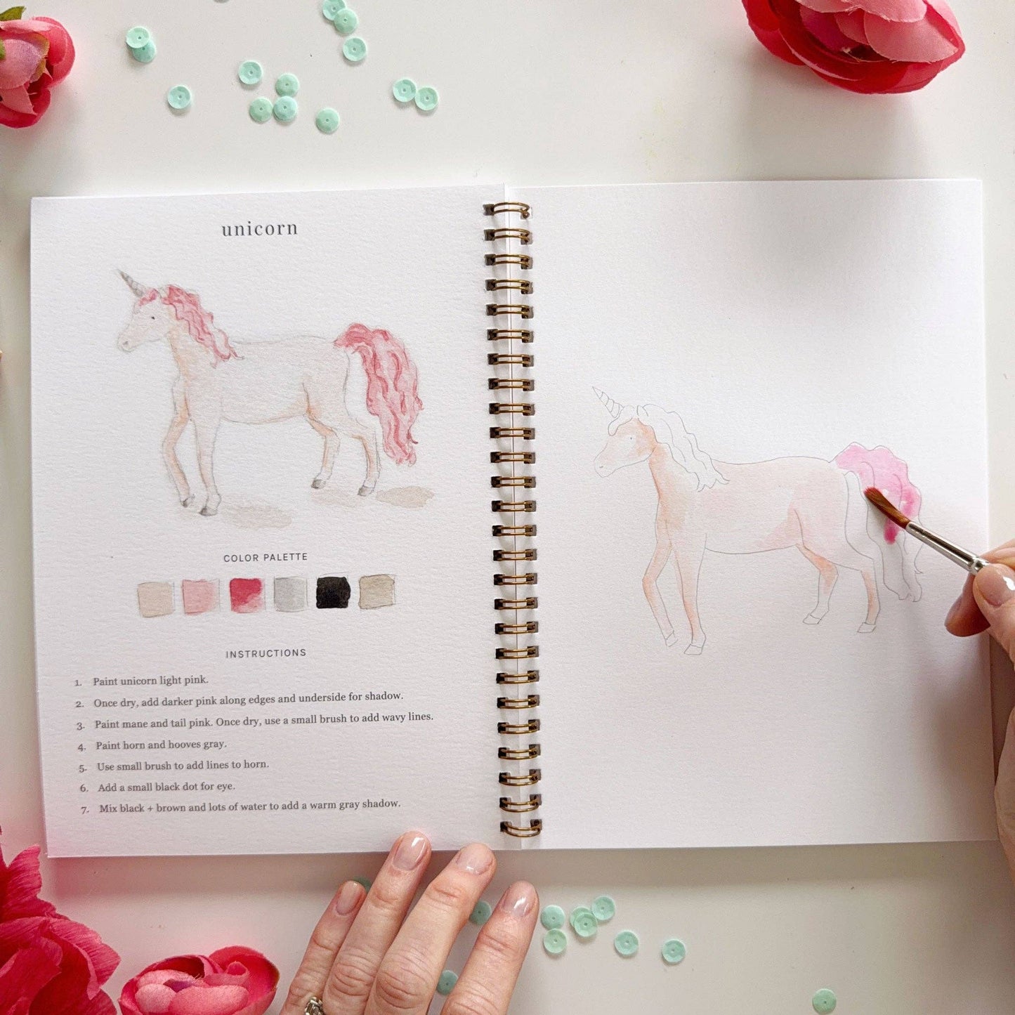 Emily Lex Studio:Fairytale watercolor workbook