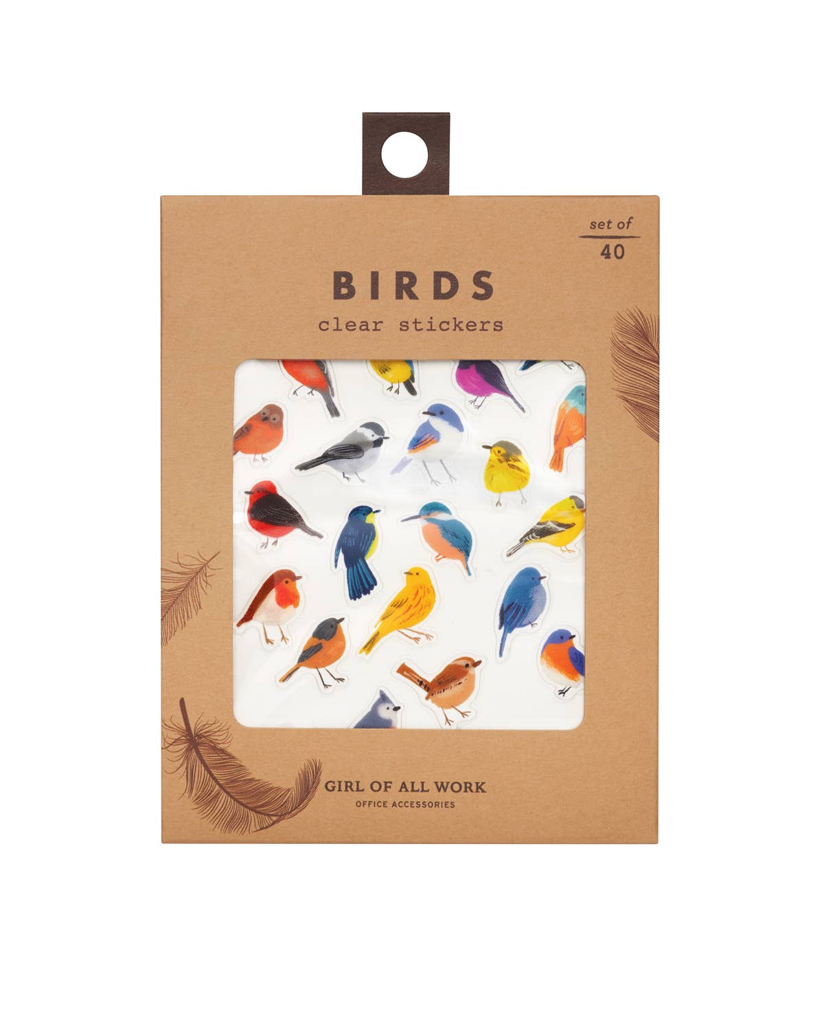 Stationary: Birds Wildlands Stickers -1 pack