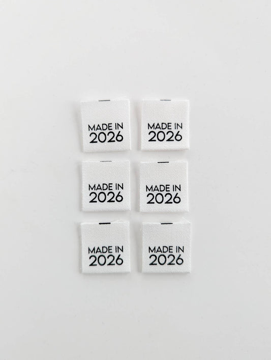 Notions: Made in 2026 | Cotton Luxe Garment and Quilting Labels