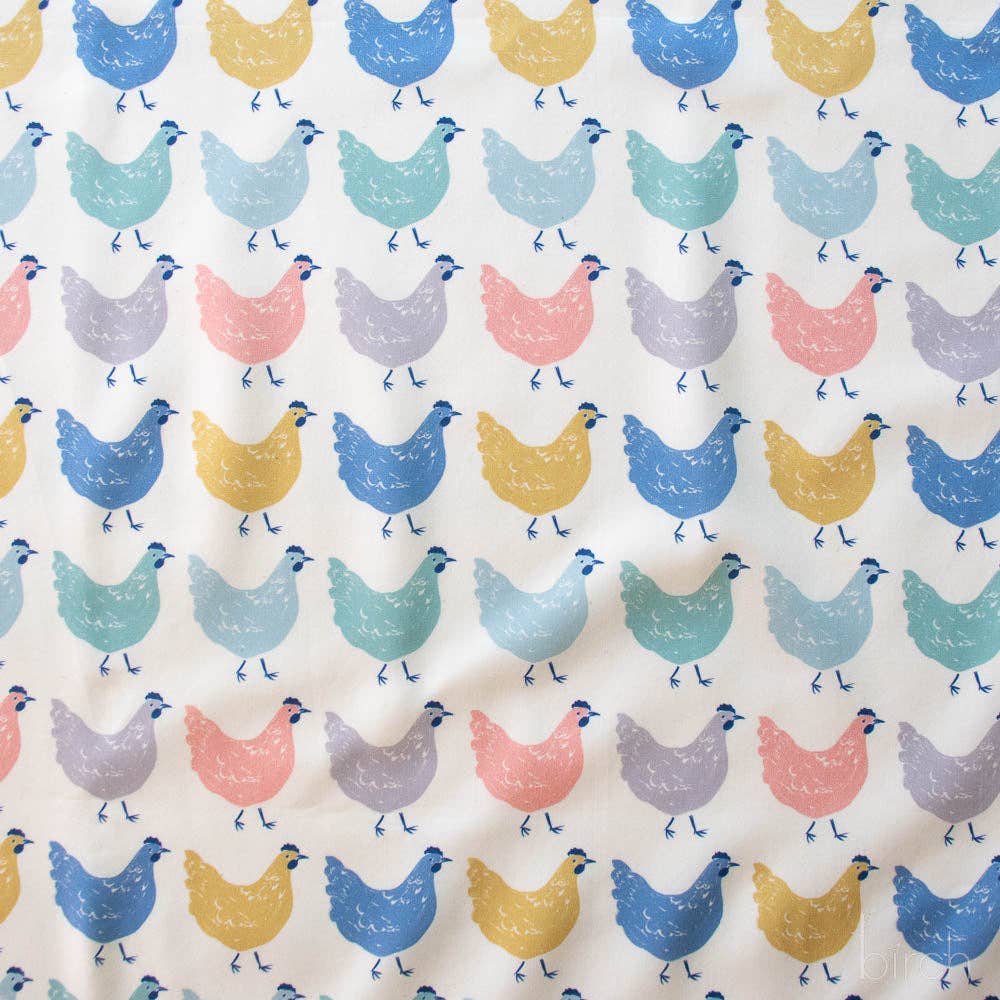 Birch Fabrics: Organic Cotton Roost Homestead Poplin 115GSM Woven-by the Half Yard