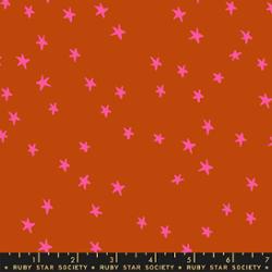 Moda Fabrics: Ruby Star Society Starry Cayenne Woven- by the half yard
