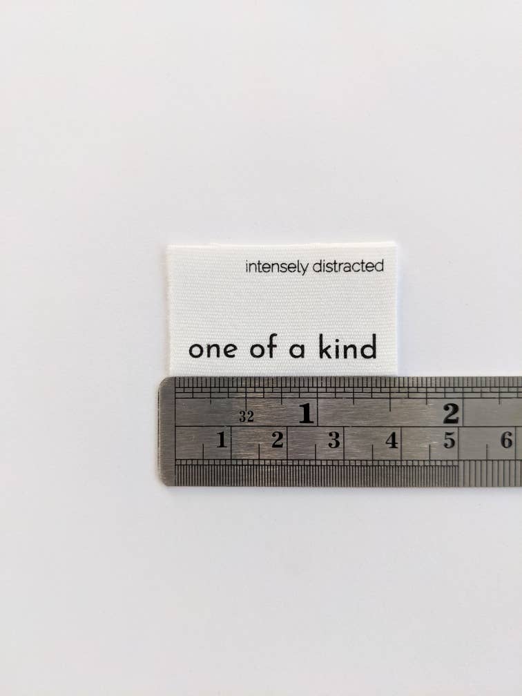 Notions: One Of A Kind, Just Like You | Cotton Luxe Labels