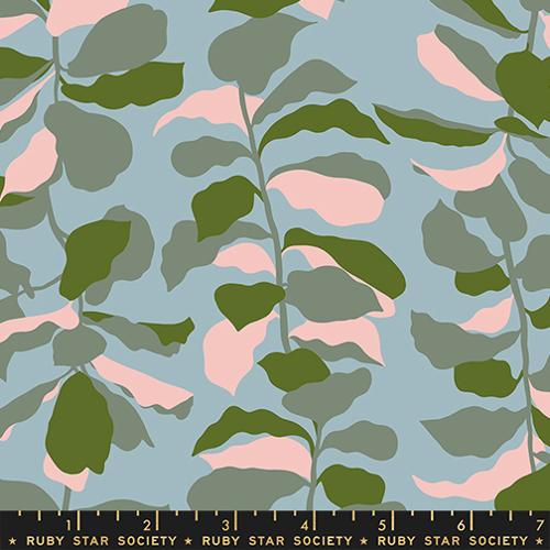 calathea fiddle leaf fabric by ruby star society