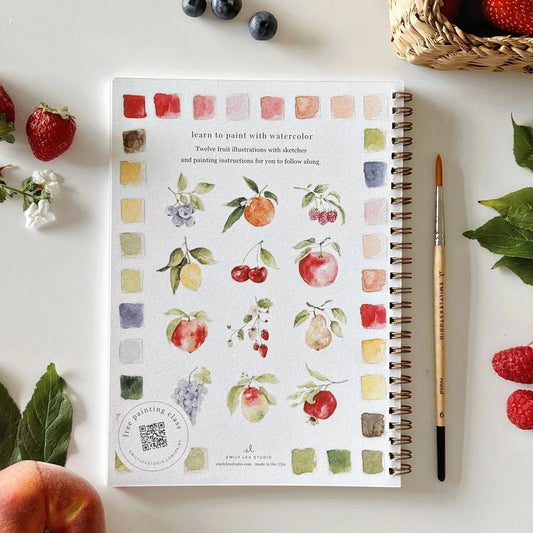Emily Lex Studio: Fruit watercolor workbook