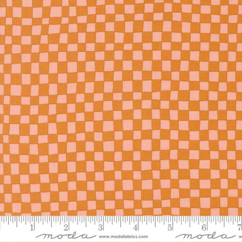 Moda Fabrics: True to Hue Marmalade Checks 100% Cotton Woven- by the Half Yard