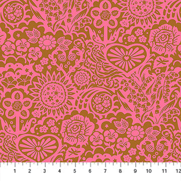 AMT157-23V Coral cotton juliana horner