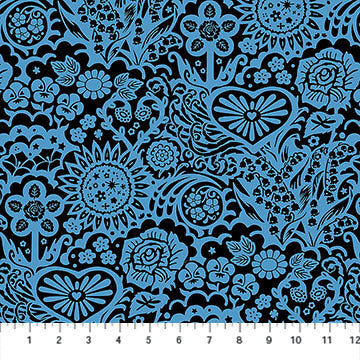 AMT157-62L big heaven in blue jeans fabric