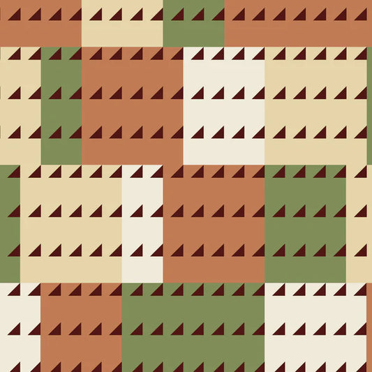 frank lloyd wright eometric organic cotton