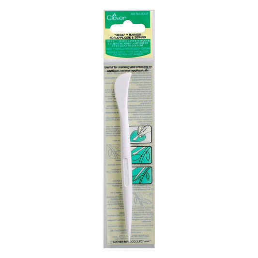 Clover fabric marker with packaging on a white background. Hera Marker