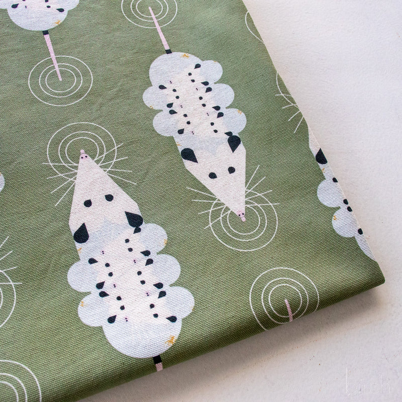 Premium Organic Cotton Passel of Possums by Birch Fabrics 260GSM- by the half yard