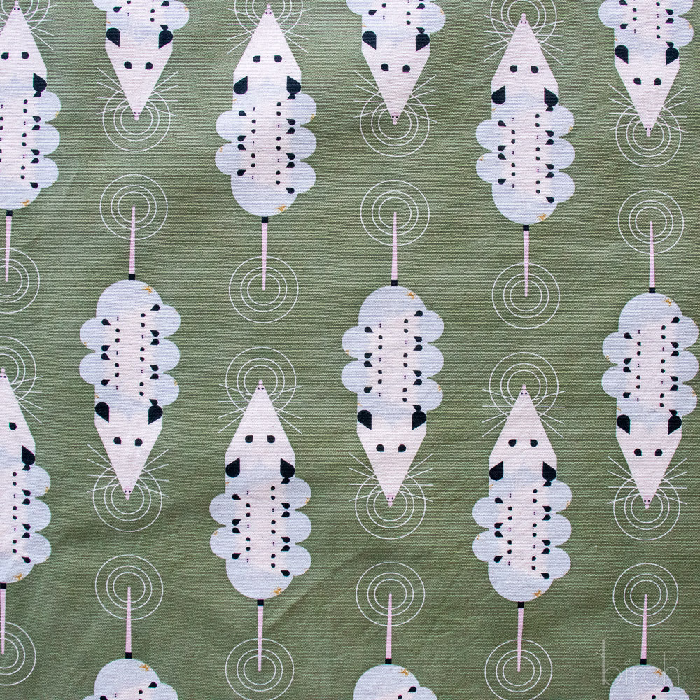Premium Organic Cotton Passel of Possums by Birch Fabrics 260GSM- by the half yard