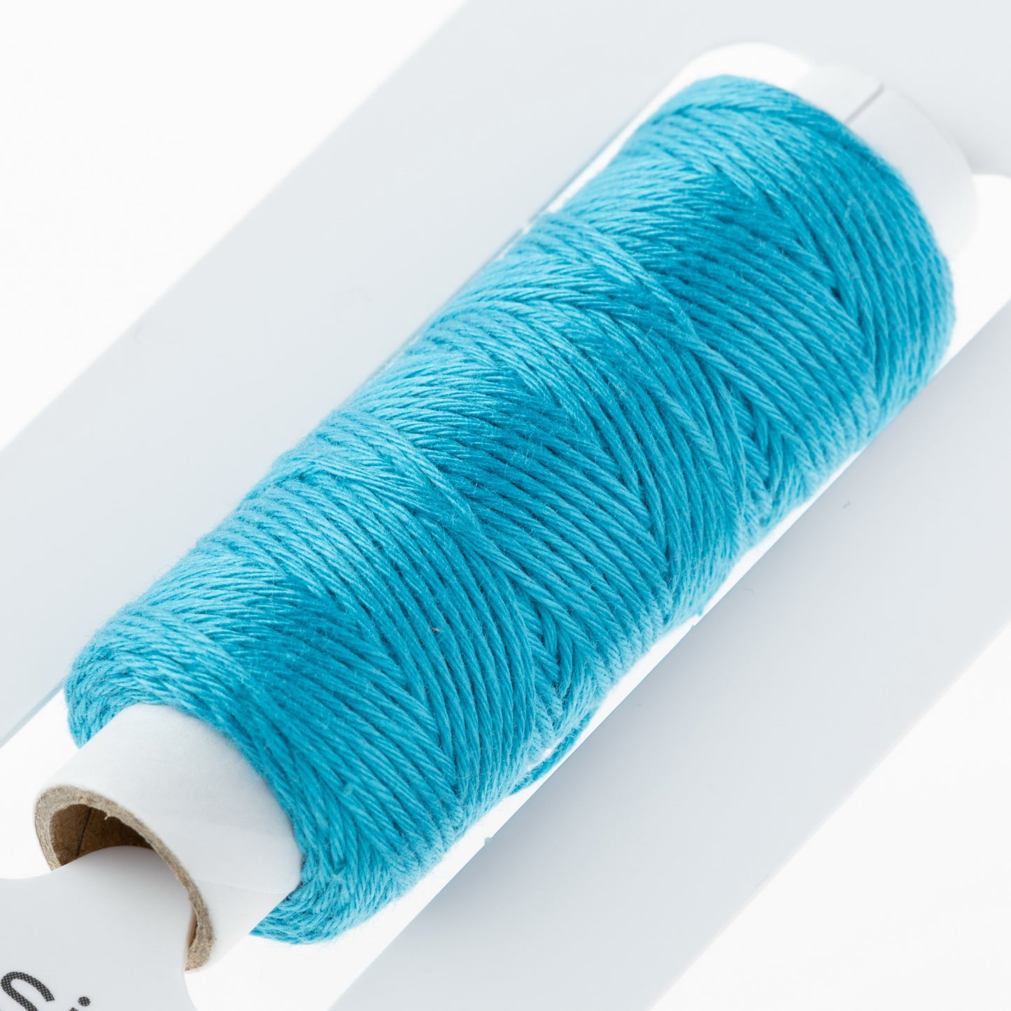 Sashiko and Visible Mending: COSMO Hidamari Sashiko Cotton Thread Carribean Blue (2)
