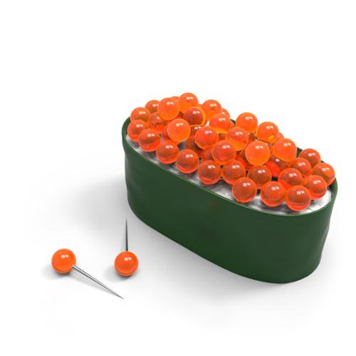 Stationary: Fred Push Pins Maki Tacks Sushi- 1 pack