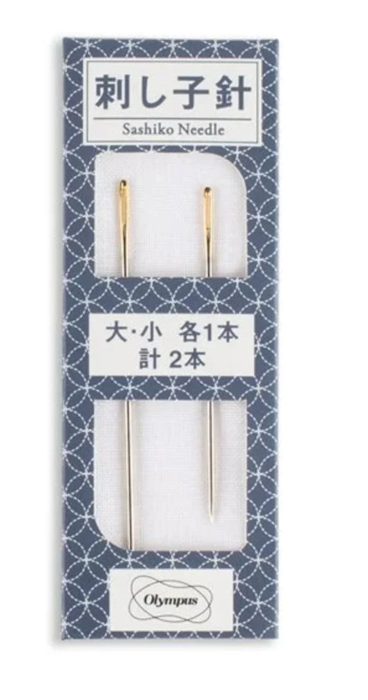Sashiko Collection: Olympus Sashiko Needles- 2 needles- 1 pack