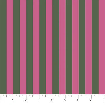 Northcott Fabrics: Tango by Anna Maria Horner-Parry : Sacada Violet Stripe Cotton Woven- by the Half Yard
