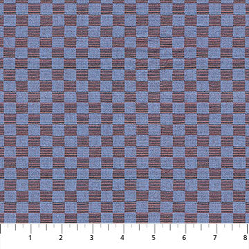 Northcott Fabrics: Anna Maria Textiles Checkmates Yarn Dyed Cotton Gameboard in Thicket woven- by the half yard