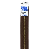 Sewing Supplies: 7 inch Sable Jean YKK Zipper